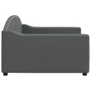 vidaXL világosszürke szövet kanapéágy 100x190 cm