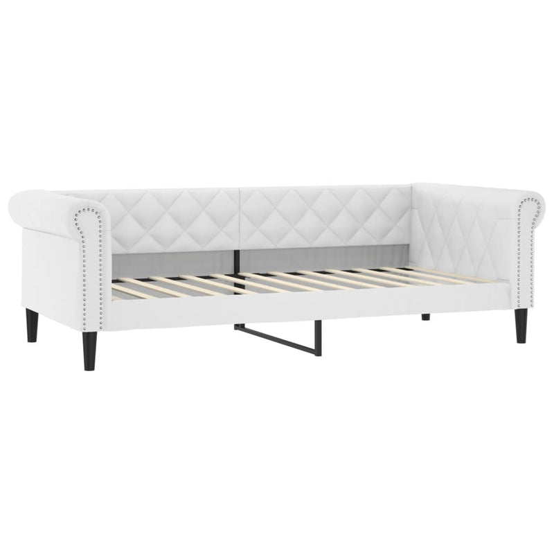 vidaXL fehér műbőr kanapéágy 80 x 200 cm