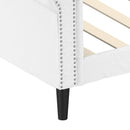 vidaXL fehér műbőr kanapéágy 80 x 200 cm