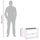 vidaXL tömör fenyőfa hörcsögketrec 60x35,5x42 cm