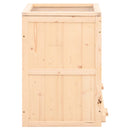 vidaXL tömör fenyőfa hörcsögketrec 81 x 40 x 60 cm