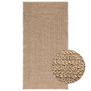 vidaXL ZIZUR juta hatású beltéri és kültéri szőnyeg 80 x 150 cm