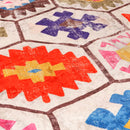 vidaXL többszínű mosható csúszásgátló szőnyeg 80 x 150 cm