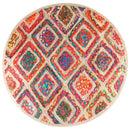 vidaXL többszínű mosható csúszásgátló szőnyeg Ø 120 cm