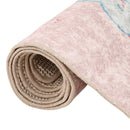 vidaXL pink mosható csúszásgátló unikornisos gyerekszőnyeg 160x230 cm