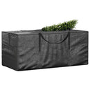 vidaXL 2 db fekete polietilén karácsonyfa-tároló táska