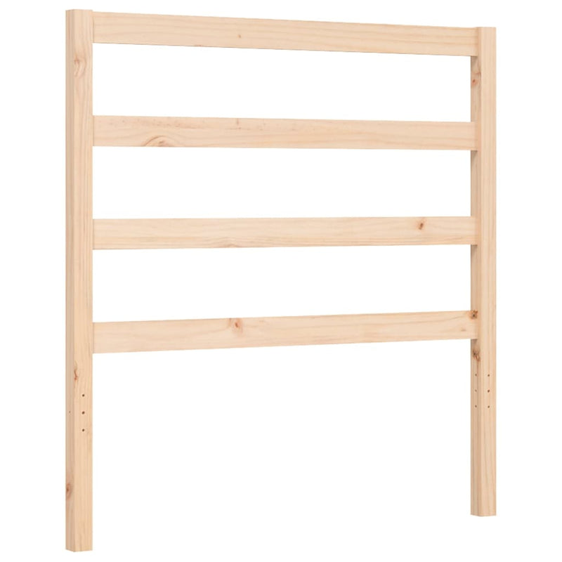 vidaXL tömör fenyőfa ágykeret matrac nélkül 90 x 190 cm