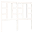 vidaXL fehér tömör fenyőfa ágy matrac nélkül 120 x 200 cm