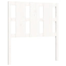 vidaXL fehér tömör fenyőfa ágykeret matrac nélkül 90 x 190 cm