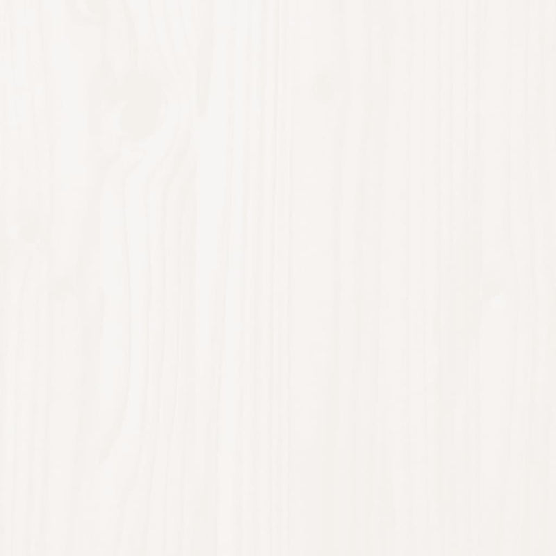 vidaXL fehér tömör fenyőfa ágy matrac nélkül 160 x 200 cm