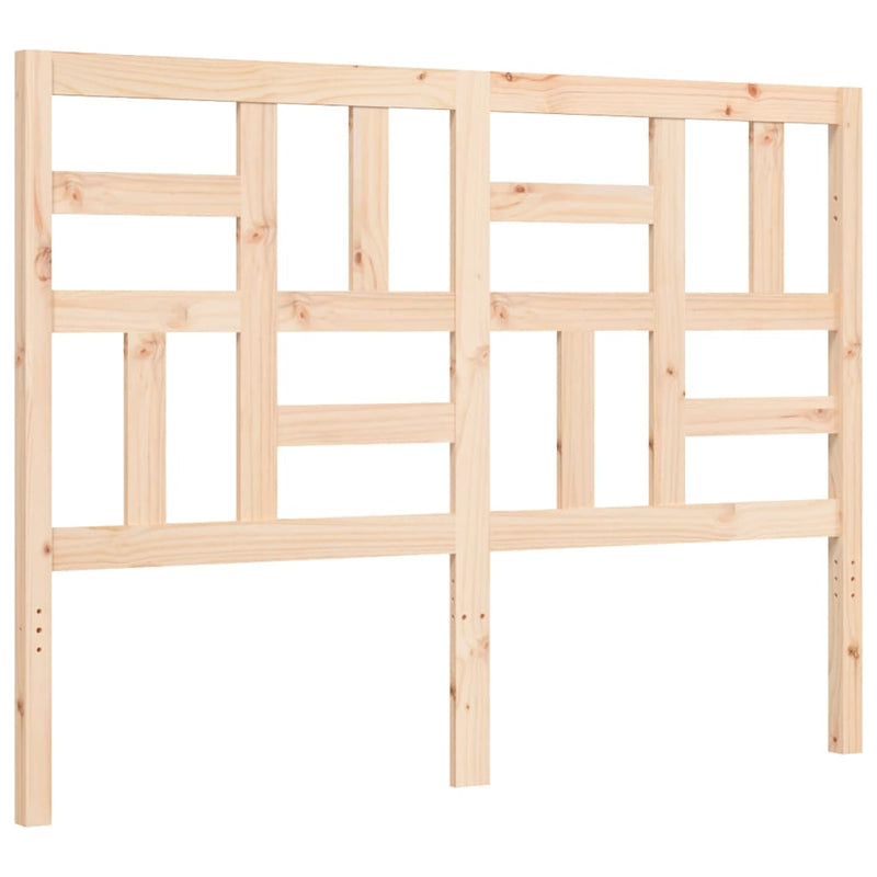 vidaXL tömör fenyőfa ágy matrac nélkül 140 x 190 cm