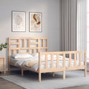 vidaXL tömör fenyőfa ágy matrac nélkül 140 x 200 cm