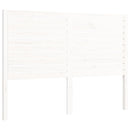 vidaXL fehér tömör fenyőfa ágy matrac nélkül 120 x 200 cm