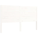 vidaXL fehér tömör fenyőfa ágy matrac nélkül 160 x 200 cm