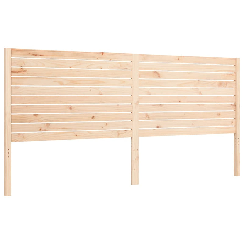 vidaXL tömör fenyőfa ágy matrac nélkül 200 x 200 cm