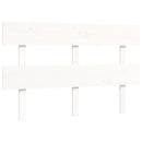 vidaXL fehér tömör fenyőfa ágy matrac nélkül 120 x 200 cm