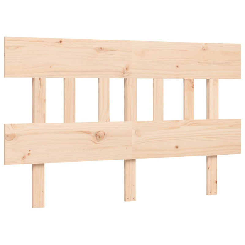 vidaXL tömör fenyőfa ágy matrac nélkül 140 x 200 cm