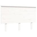 vidaXL fehér tömör fenyőfa ágy matrac nélkül 120 x 200 cm