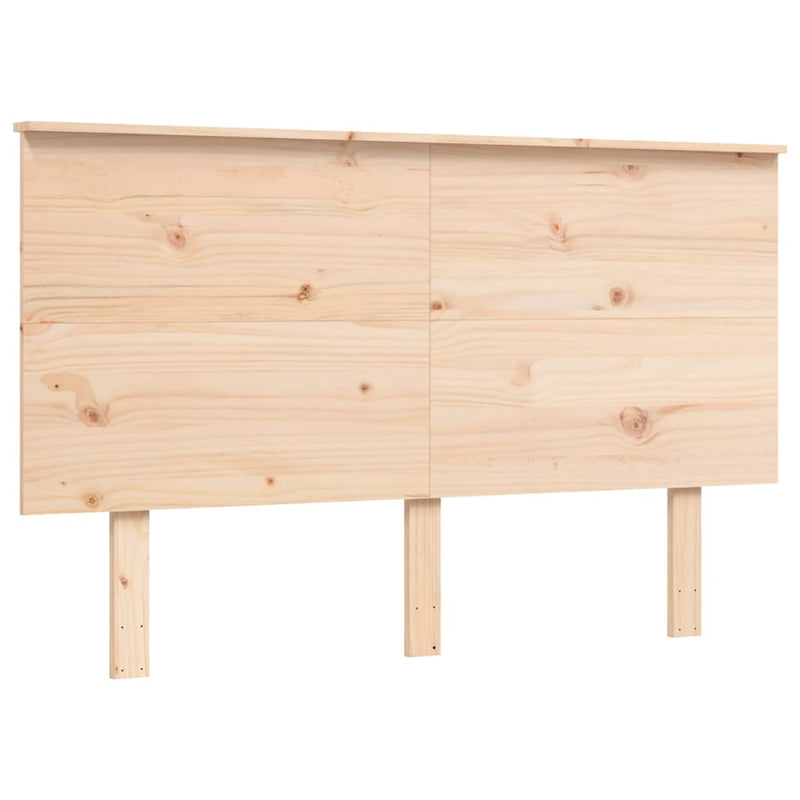 vidaXL tömör fenyőfa ágy matrac nélkül 140 x 200 cm
