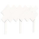 vidaXL fehér tömör fenyőfa ágy matrac nélkül 120 x 200 cm