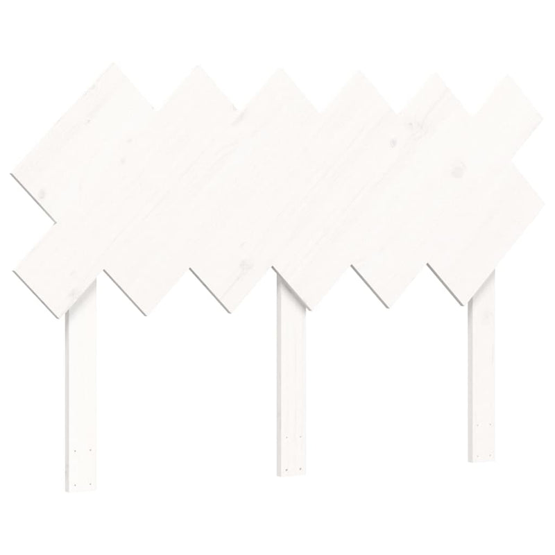 vidaXL fehér tömör fenyőfa ágy matrac nélkül 120 x 200 cm