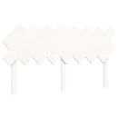 vidaXL fehér tömör fenyőfa ágy matrac nélkül 160 x 200 cm