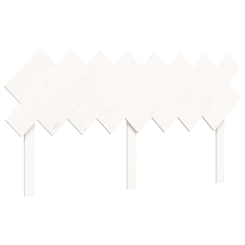 vidaXL fehér tömör fenyőfa ágy matrac nélkül 160 x 200 cm