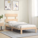vidaXL tömör fenyőfa ágy matrac nélkül 90 x 200 cm
