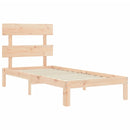 vidaXL tömör fenyőfa ágy matrac nélkül 90 x 200 cm