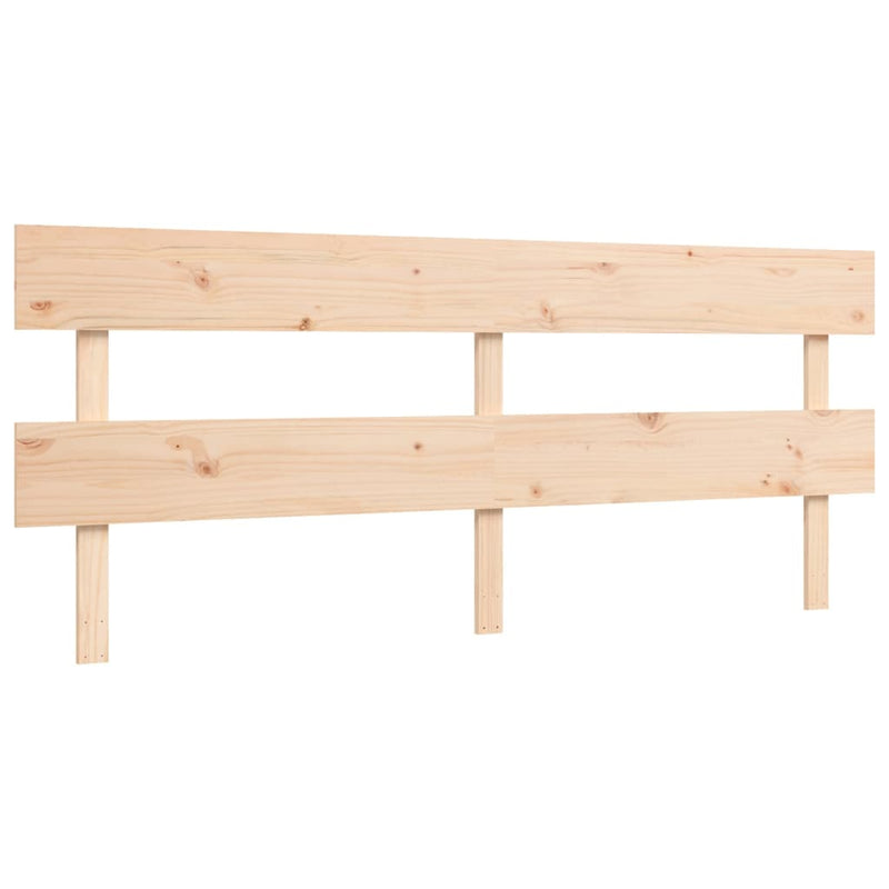 vidaXL tömör fenyőfa ágy matrac nélkül 200 x 200 cm