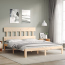 vidaXL tömör fenyőfa ágy matrac nélkül 160 x 200 cm
