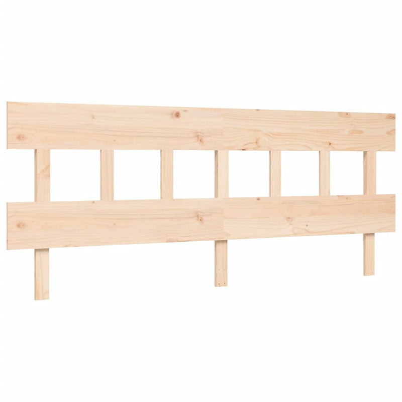 vidaXL tömör fenyőfa ágy matrac nélkül 200 x 200 cm