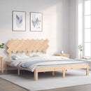vidaXL tömör fenyőfa ágy matrac nélkül 160 x 200 cm