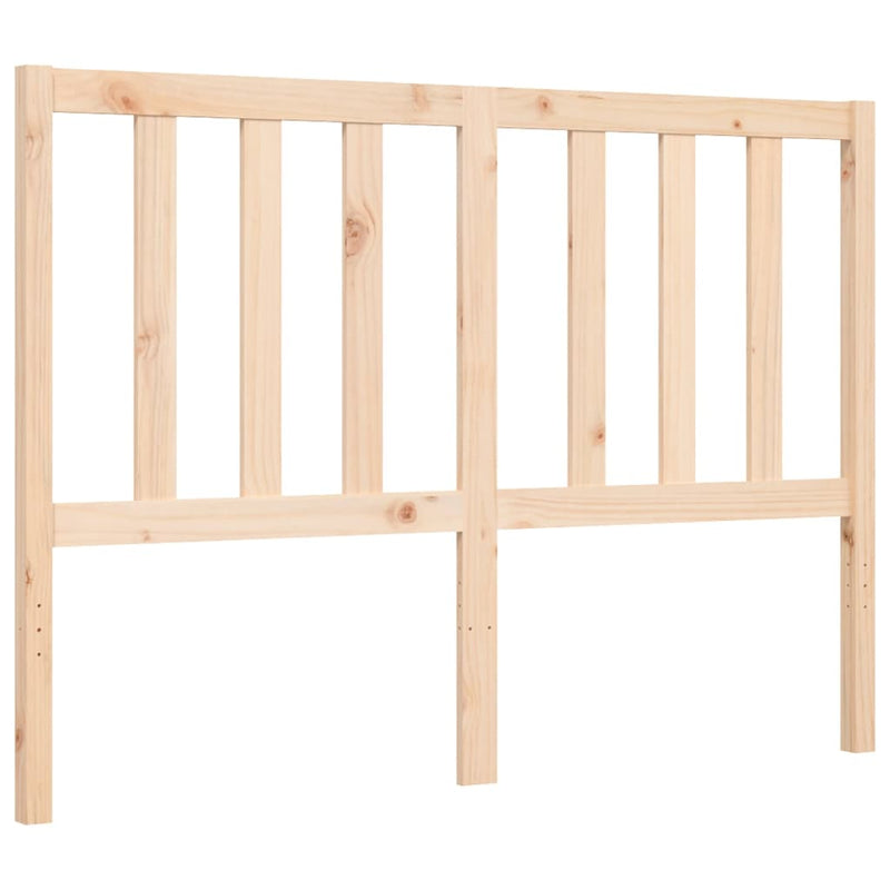 vidaXL tömör fenyőfa ágy matrac nélkül 140 x 190 cm