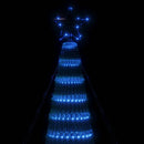 vidaXL kék LED karácsonyfa 688 LED 300 cm