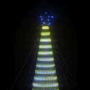 vidaXL kék LED karácsonyfa 1544 LED 500 cm