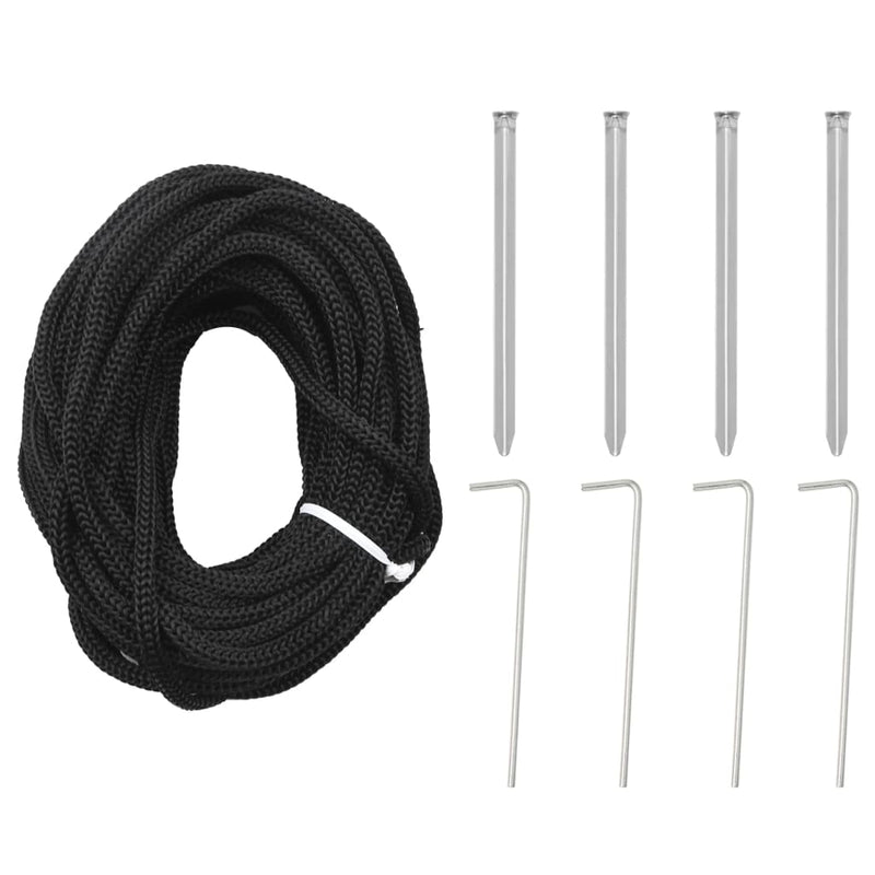 vidaXL kék LED karácsonyfa 1544 LED 500 cm