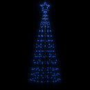 vidaXL kék LED karácsonyfa tüskékkel 220 LED 180 cm