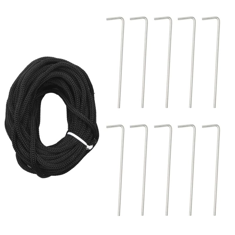 vidaXL színes LED karácsonyfa tüskékkel 570 LED 300 cm