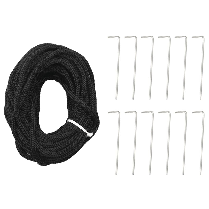 vidaXL színes LED karácsonyfa zászlórúdra 1534 LED 500 cm