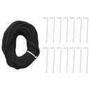 vidaXL színes LED karácsonyfa zászlórúdra 3000 LED 800 cm