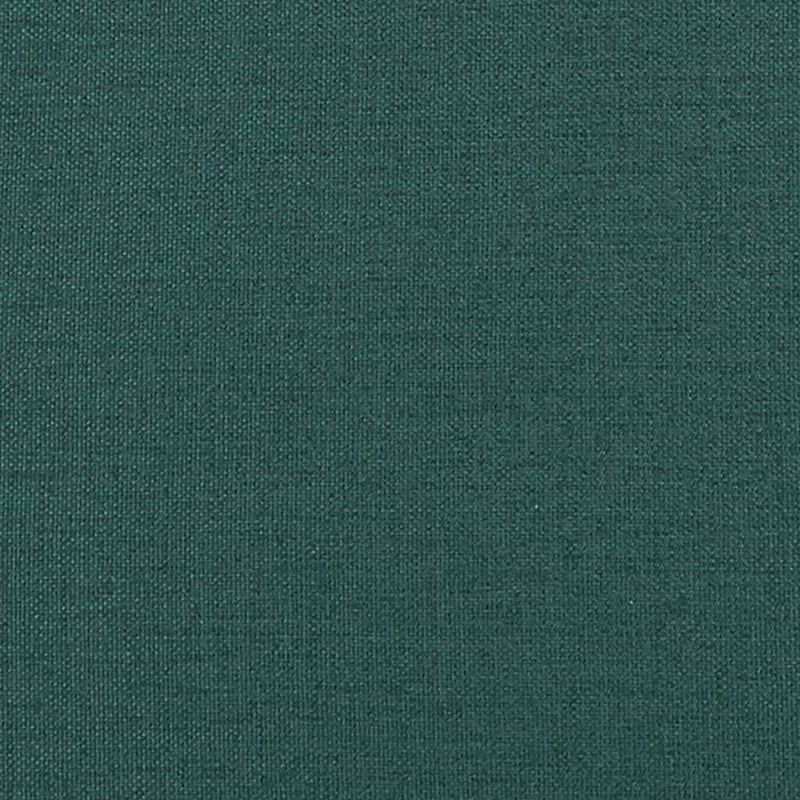 vidaXL sötétzöld szövet dönthető masszázsfotel lábtartóval