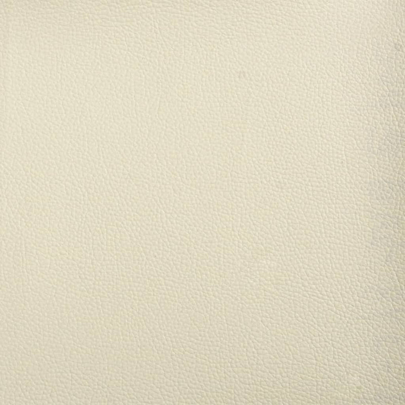 vidaXL krémszínű dönthető műbőr fotel lábzsámollyal