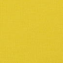 vidaXL citromsárga szövet dönthető masszázsfotel lábtartóval