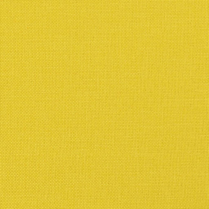 vidaXL világossárga szövet dönthető fotel lábtartóval