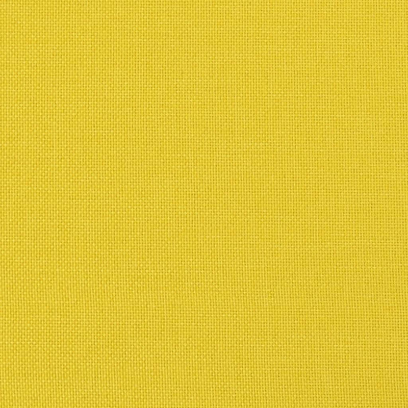 vidaXL citromsárga szövet dönthető masszázsfotel lábtartóval