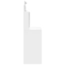 vidaXL fehér fésülködőasztal LED-del 96x40x142 cm