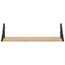 vidaXL 2 db sonoma tölgy fali polc 60 x 15 x 15,5 cm