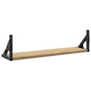 vidaXL 2 db sonoma tölgy fali polc 60 x 15 x 15,5 cm