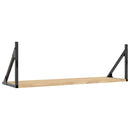 vidaXL 2 db sonoma tölgyfa fali polc 80 x 25 x 25,5 cm